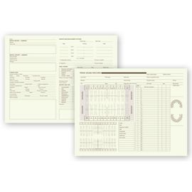 21018-Dental Pedodontic Exam Records, Green Ledger21018
