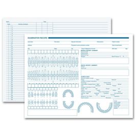 21023-Dental Exam Record, Primary Arch & Geometric Diagrams21023
