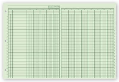 column columnar pads ring paper columns deluxe office sheet larger form