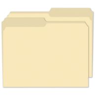 Top Tab Folders, Manila, 11 pt