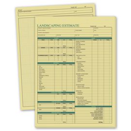 223-Landscaping Estimate Forms223