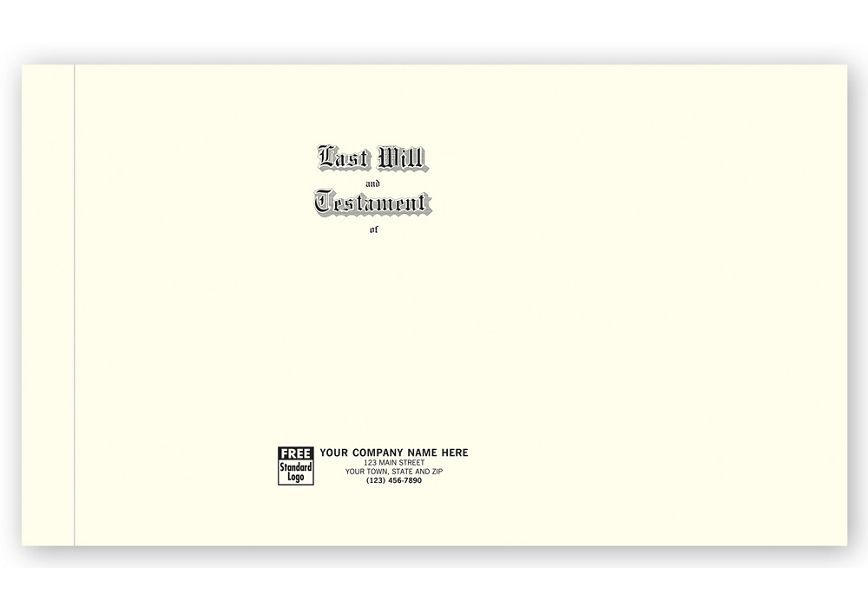 Product image for Engraved Will Covers - Item# 22953