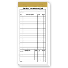 230-Compact Material and Labor Records230