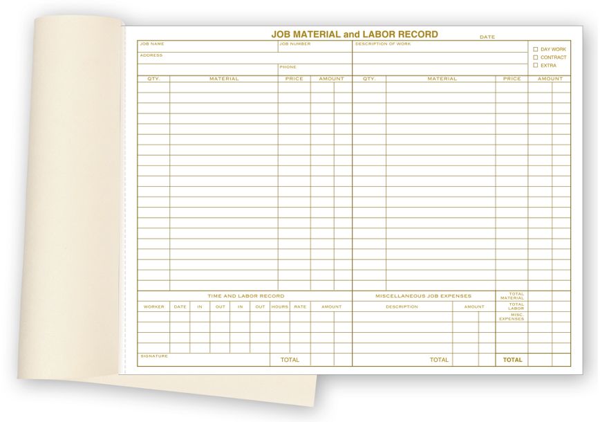 Material &amp; Labor Records, Padded | 231 | Deluxe