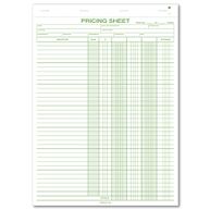 ZQRPCA - Laminated - 24 x 36 - Large Graph Paper 1 and 1/4 Ruled (GP4- 24x36) 