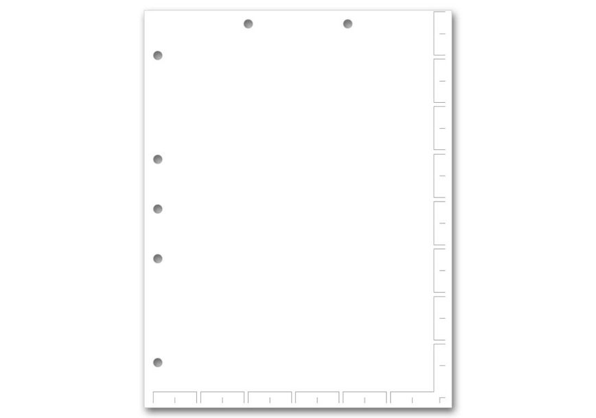 Product image for Chart File Divider Sheets, Unruled - Item# 24550