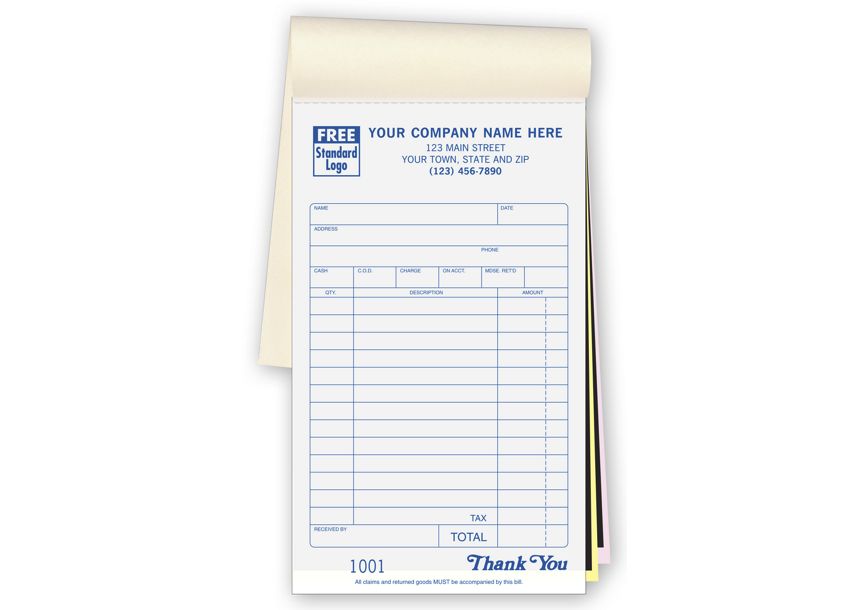 Product image for Sales Books - Medium Classic - Item# 2501