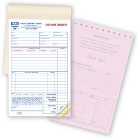 2545-Garage Repair Orders, Booked2545