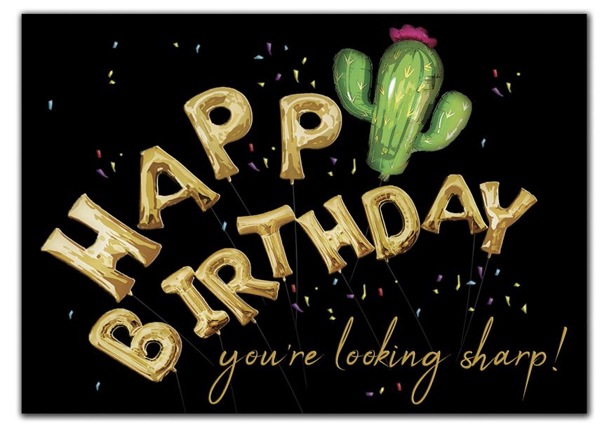Product image for Looking Sharp! Birthday Cards - Item# 2ED302