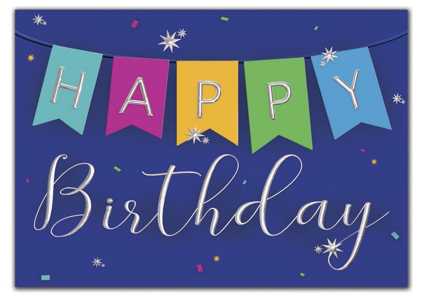 Product image for Birthday Banners Birthday Cards - Item# 2ED401