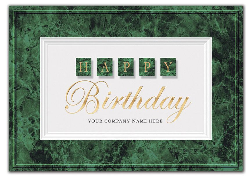 Product image for Carved In Stone Birthday Cards - Item# 2ED402