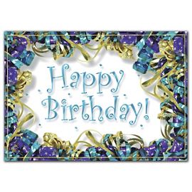2ED403-Ringed In Ribbons Birthday Cards2ED403