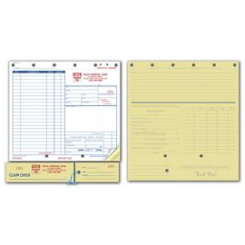 311-Service Orders, Carbonless, Claim Check, Large Format311