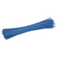 9" Plastic Coated Blue Wire Ties