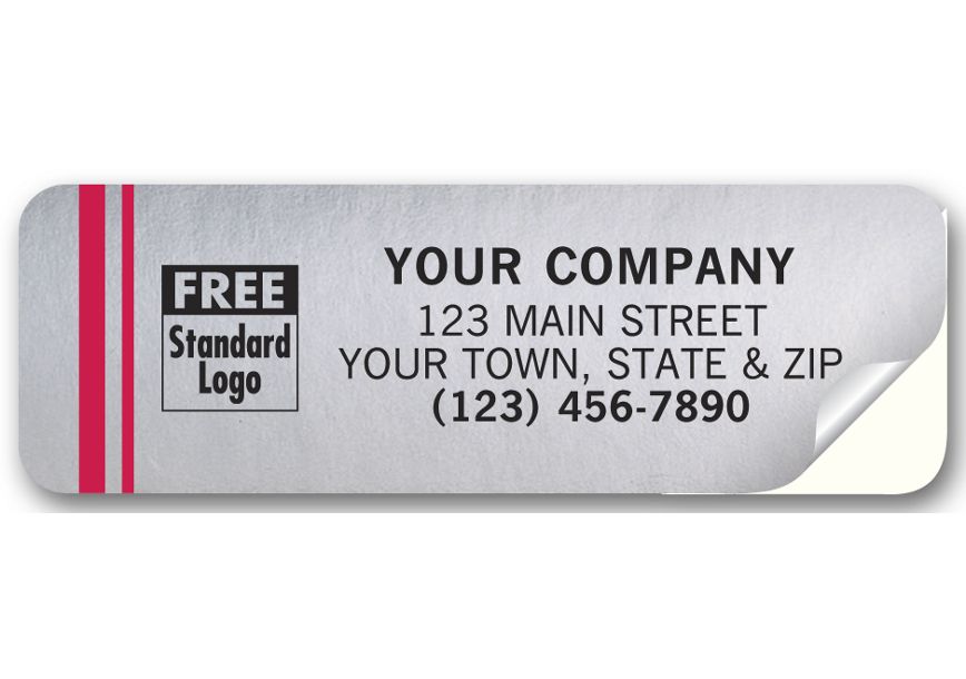 Product image for Tuff Shield Weatherproof Labels, Chrome Poly Film - Item# 367