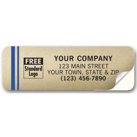 368-Tuff Shield Weatherproof Labels, Gold Poly Film368