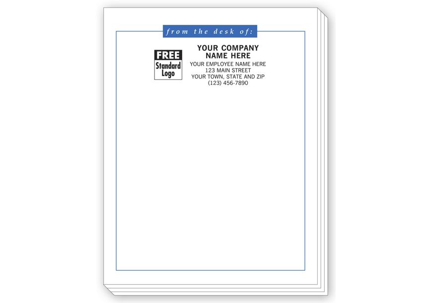 Product image for "from the desk of" Personalized Notepads, Small - Item# 3822
