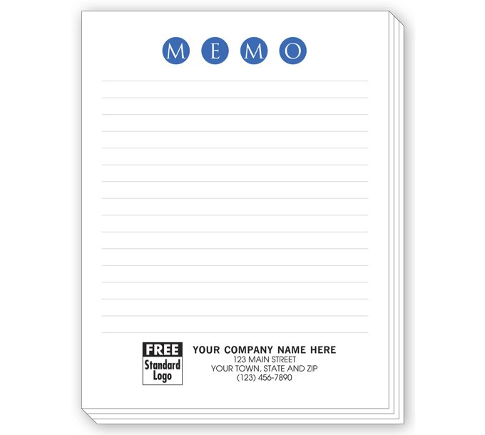 Promotional Products Small MEMO Personalized Notepads with Lines