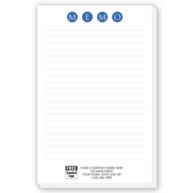 MEMO Personalized Notepads with Lines, Large