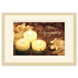 3EH031-Light A Candle Sympathy Cards3EH031