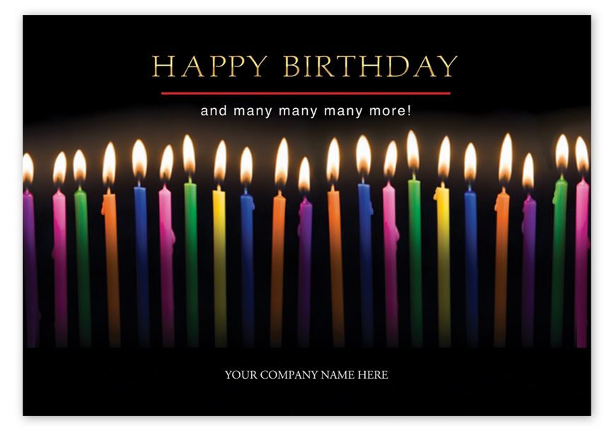Product image for Joyful Candles Birthday Cards - Item# 3EH033