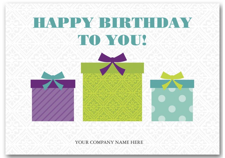 Product image for Boxes of Joy Birthday Cards - Item# 3EH037