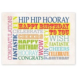 3EH041-Say It All Birthday Cards3EH041