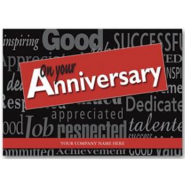 3EH047-Banner Day Anniversary Cards3EH047