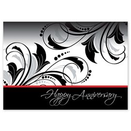 3EH049-In The Black Anniversary Cards3EH049