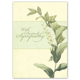 3EH051-Spring Bells Sympathy Cards3EH051