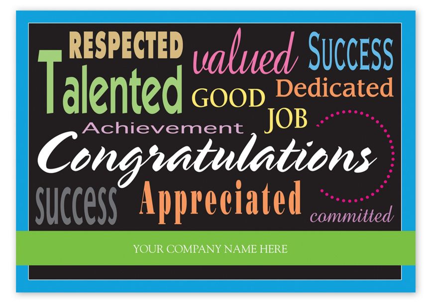 Product image for Let Loose Congratulations Cards - Item# 3EH054