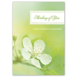 3EH055-Apple Blossom Sympathy Cards3EH055