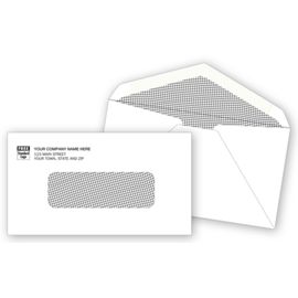 42-Single Window Envelope 6 1/2 X 3 5/8, Gummed Seal42