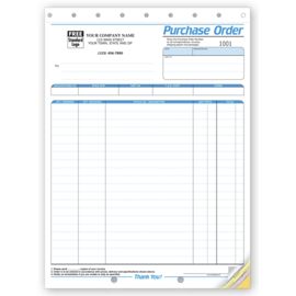 4586-Purchase Orders - Large Multi-Color4586