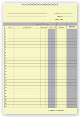 Accounts Receivable Ledgers, 461 \ Deluxe.com for Free Printable Accounts Receivable Forms