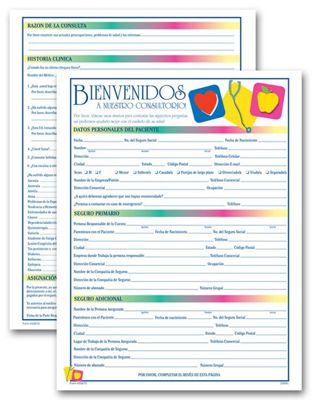 Commonly Used Spanish Patient Forms Consent Refusal