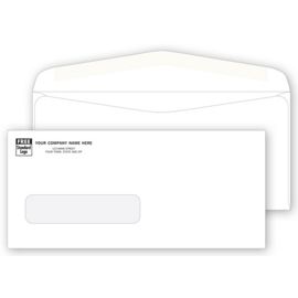 5086-Single Window Shipping Envelope 9 x 4-1/8, Gummed Seal5086