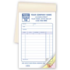50SW-Sales Books - Classic Pocket-Size with Special Wording50SW