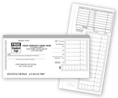 Banking Deposit Slips & Tickets for Business - Deluxe