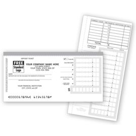 51119N-Booked Deposit Tickets - Personal Size51119N