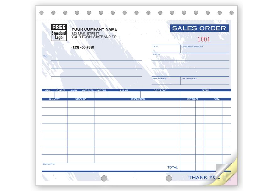 Product image for Sales Orders - Small - Item# 52T