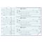 Product 3-On-A-Page Business Size Checks, with Side-Tear Vouchers53222N  Thumbnail