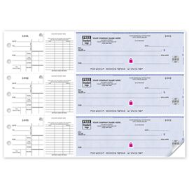 53224HS-High Security 3/Page Check, End Stub & Voucher53224HS