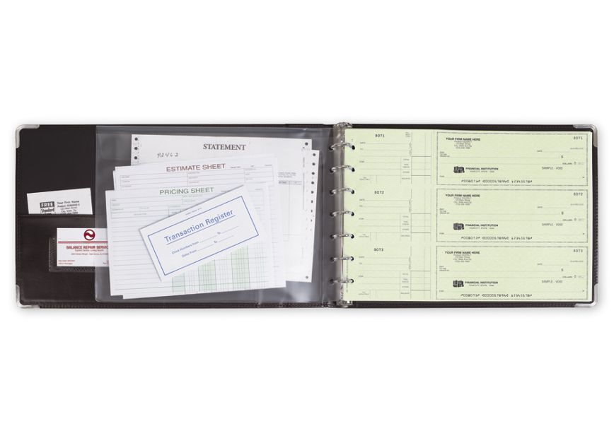 Product image for 3-On-A-Page Brown Premium Vinyl 7 Ring Cover - Item# 53249N