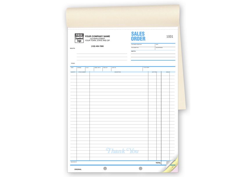 Product image for Sales Orders - Classic Large Booked - Item# 53B