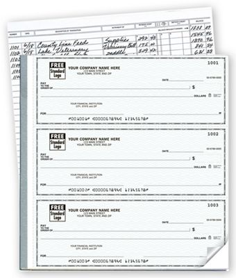 3-on-a-Page Deskbook Business Check - General Purpose