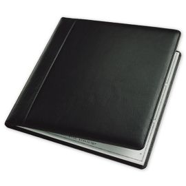 54034N-3-On-A-Page Leather Cover, Executive Deskbook Checks54034N