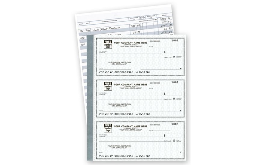 Product image for The Secretary Deskbook, 3-On-A-Page Compact Size Checks - Item# 56200N