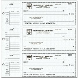 56300N-3-On-A-Page Compact Size Checks with Side-Tear Voucher56300N