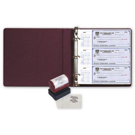 5630HS-High Security 3-On-A-Page End-Stub Deskbook Value Pack5630HS